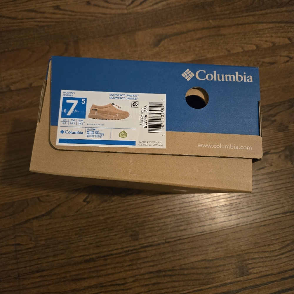 Columbia 7.5 Camel Snowtrot Unwind Insulated Boots for Ladies - Picture 7 of 10